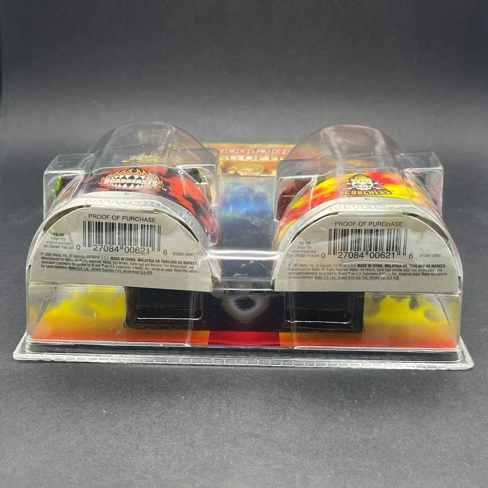 Hot Wheels Ring Of Fire Roadbeast Ballistik Scorchers 1/4 Mile Coupe VHS 1/64‎